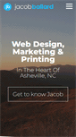 Mobile Screenshot of jacobballard.com